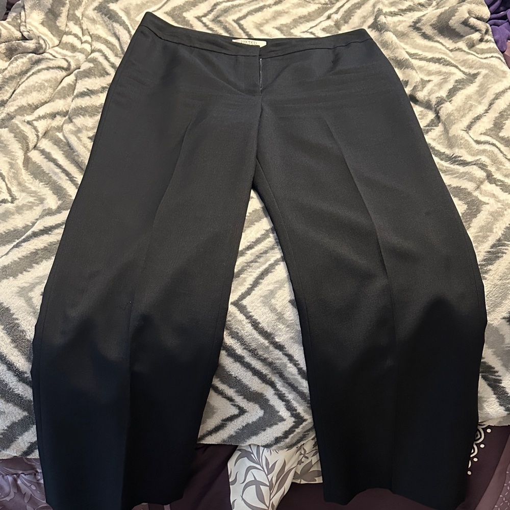 Kasper Elegant Black Pantsuit Trousers